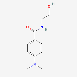 molecular formula C11H16N2O2 B1183042 4-(dimethylamino)-N-(2-hydroxyethyl)benzamide 
