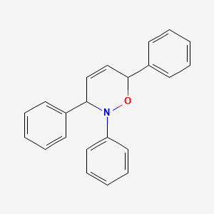 molecular formula C22H19NO B1183054 2,3,6-triphenyl-3,6-dihydro-2H-1,2-oxazine 