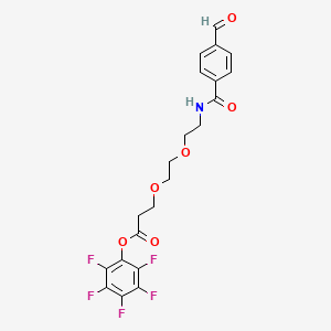 Ald-Ph-amido-PEG2-C2-Pfp ester