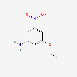 molecular formula C8H10N2O3 B1183068 3-Ethoxy-5-nitroaniline 
