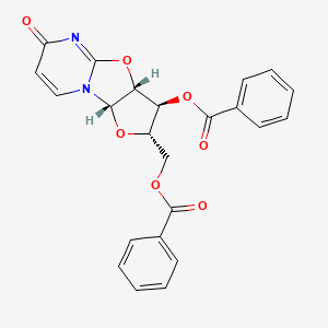 [(2S,4S,5S,6R)-5-benzoyloxy-10-oxo-3,7-dioxa-1,9-diazatricyclo[6.4.0.02,6]dodeca-8,11-dien-4-yl]methyl benzoate