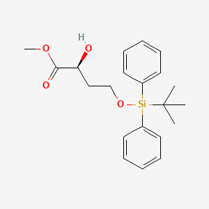 (S)-Methyl 4-((tert-butyldiphenylsilyl)oxy)-2-hydroxybutanoate