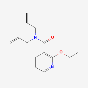 molecular formula C14H18N2O2 B1183096 N,N-diallyl-2-ethoxynicotinamide 