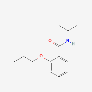 molecular formula C14H21NO2 B1183107 N-(sec-butyl)-2-propoxybenzamide 