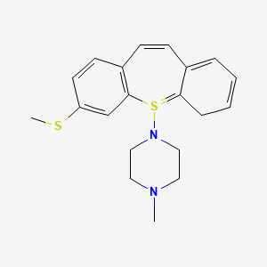 Dihydrobenzo[b][1]benzothiepin-5-yl)piperazine