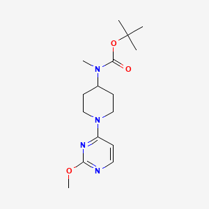 Tert-butyl (1-(2-methoxypyrimidin-4-yl)piperidin-4-yl)(methyl)carbamate