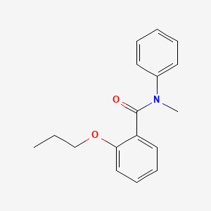 molecular formula C17H19NO2 B1183114 N-methyl-N-phenyl-2-propoxybenzamide 