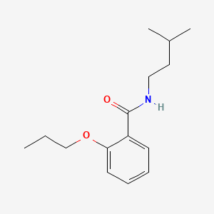 molecular formula C15H23NO2 B1183120 N-isopentyl-2-propoxybenzamide 