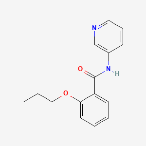 molecular formula C15H16N2O2 B1183122 2-propoxy-N-(3-pyridinyl)benzamide 