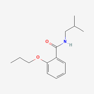 molecular formula C14H21NO2 B1183123 N-isobutyl-2-propoxybenzamide 