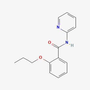 2-propoxy-N-(2-pyridinyl)benzamide