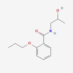 molecular formula C13H19NO3 B1183130 N-(2-hydroxypropyl)-2-propoxybenzamide 