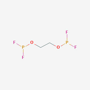 molecular formula C2H4F4O2P2 B11831485 Ethyleneglycol-bis-{difluorophosphite} 