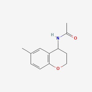molecular formula C12H15NO2 B1183152 N-(6-methylchroman-4-yl)acetamide 