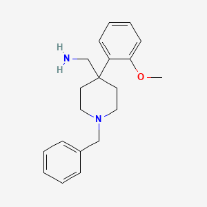 (1-Benzyl-4-(2-methoxyphenyl)piperidin-4-yl)methanamine