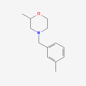 molecular formula C13H19NO B1183160 2-Methyl-4-(3-methylbenzyl)morpholine 