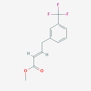 methyl (E)-4-(3-(trifluoromethyl)phenyl)but-2-enoate