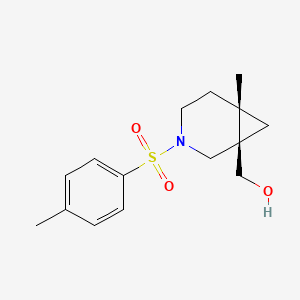 [(1R,6S)-6-methyl-3-(4-methylbenzenesulfonyl)-3-azabicyclo[4.1.0]heptan-1-yl]methanol