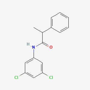 molecular formula C15H13Cl2NO B1183247 N-(3,5-dichlorophenyl)-2-phenylpropanamide 