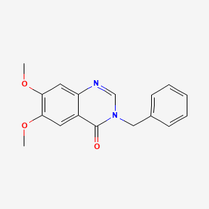 3-benzyl-6,7-dimethoxyquinazolin-4(3H)-one