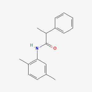 molecular formula C17H19NO B1183258 N-(2,5-dimethylphenyl)-2-phenylpropanamide 