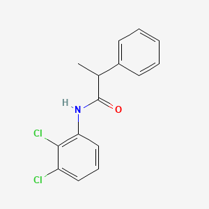 molecular formula C15H13Cl2NO B1183259 N-(2,3-dichlorophenyl)-2-phenylpropanamide 