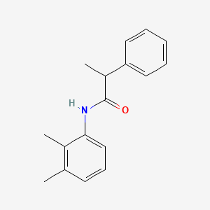 molecular formula C17H19NO B1183260 N-(2,3-dimethylphenyl)-2-phenylpropanamide 