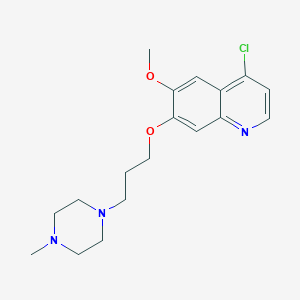 4-Chloro-6-methoxy-7-(3-(4-methylpiperazin-1-yl)propoxy)quinoline