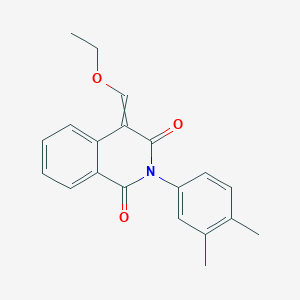 2-(3,4-Dimethyl-phenyl)-4-ethoxymethylene-4H-isoquinoline-1,3-dione