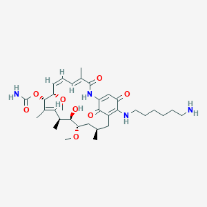 Aminohexylgeldanamycin