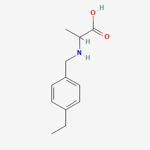 molecular formula C12H17NO2 B1183286 N-(4-ethylbenzyl)alanine 