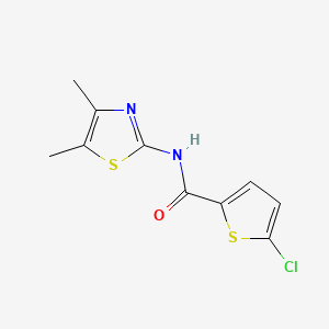 5-chloro-N-(4,5-dimethyl-1,3-thiazol-2-yl)thiophene-2-carboxamide