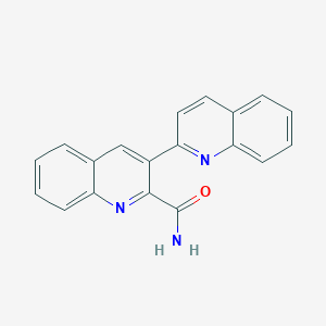 [2,3'-Biquinoline]-2'-carboxamide