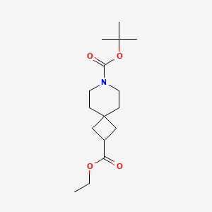 7-tert-Butyl 2-ethyl 7-azaspiro[3.5]nonane-2,7-dicarboxylate