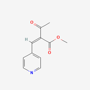 Methyl 2-Acetyl-3-(4-pyridyl)-2-propenoate