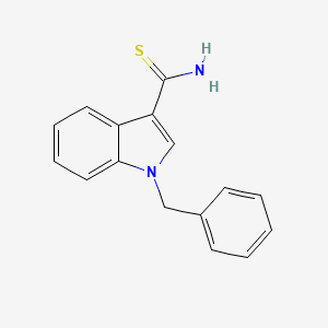 molecular formula C16H14N2S B1183347 1-benzyl-1H-indole-3-carbothioamide 
