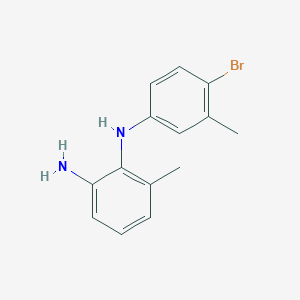 N1-(4-Bromo-3-methylphenyl)-6-methylbenzene-1,2-diamine