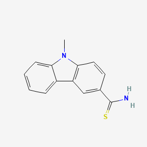 9-methyl-9H-carbazole-3-carbothioamide