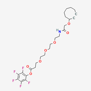 Cyclooctyne-O-amido-PEG3-PFP ester