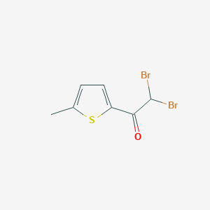 2,2-Dibromo-1-(5-methylthiophen-2-yl)ethanone