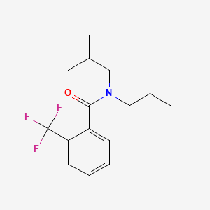 molecular formula C16H22F3NO B1183401 N,N-diisobutyl-2-(trifluoromethyl)benzamide 