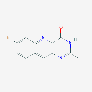 7-Bromo-2-methylpyrimido[5,4-b]quinolin-4-ol