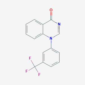 1-(3-(Trifluoromethyl)phenyl)quinazolin-4(1H)-one