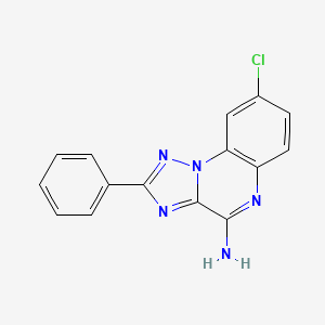 8-Chloro-2-phenyl-[1,2,4]triazolo[1,5-a]quinoxalin-4-amine