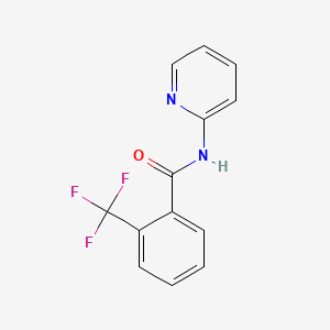 molecular formula C13H9F3N2O B1183444 N-(2-pyridinyl)-2-(trifluoromethyl)benzamide 