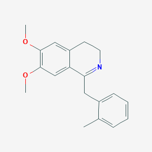 6,7-Dimethoxy-1-[(2-methylphenyl)methyl]-3,4-dihydroisoquinoline