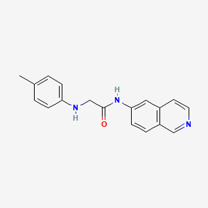 N-(Isoquinolin-6-yl)-2-(p-tolylamino)acetamide