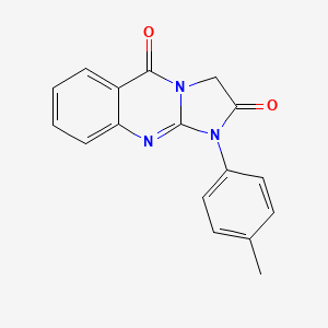 1-(4-Methylphenyl)imidazo[2,1-b]quinazoline-2,5(1H,3H)-dione