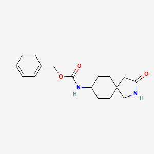 Benzyl (3-oxo-2-azaspiro[4.5]decan-8-yl)carbamate