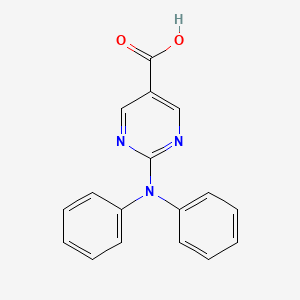 2-(diphenylamino)-5-Pyrimidinecarboxylic acid